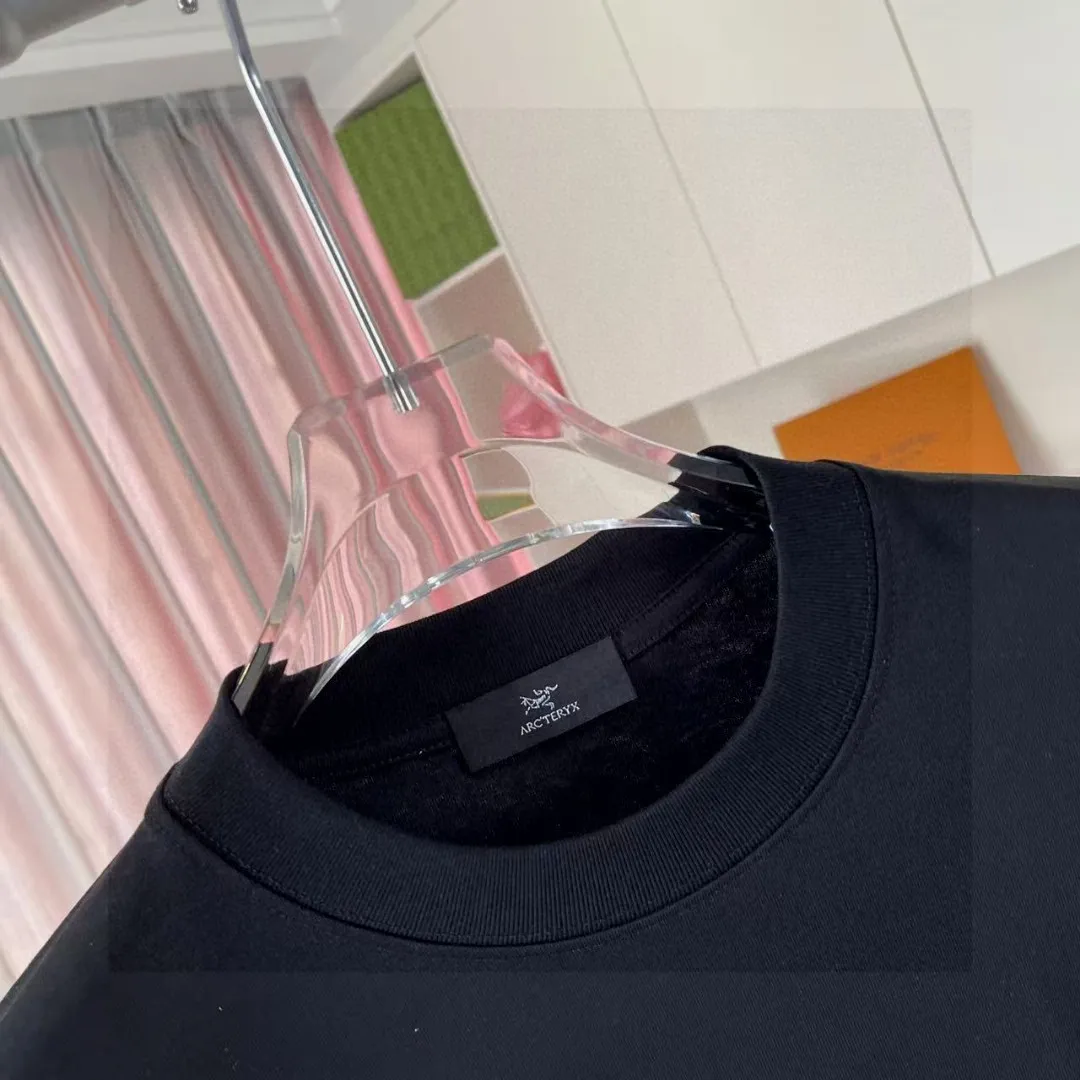 ARC'TERYX* 2025 New Arrival logo t g Same Style Size：S M L XL XXL ：Black White Green Purple